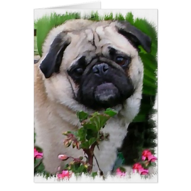 Mops Kunstgeschenke (Vorne)