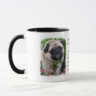 Mops Kunstgeschenke Tasse