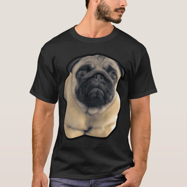 Mops-Laib T-Shirt (Vorderseite)