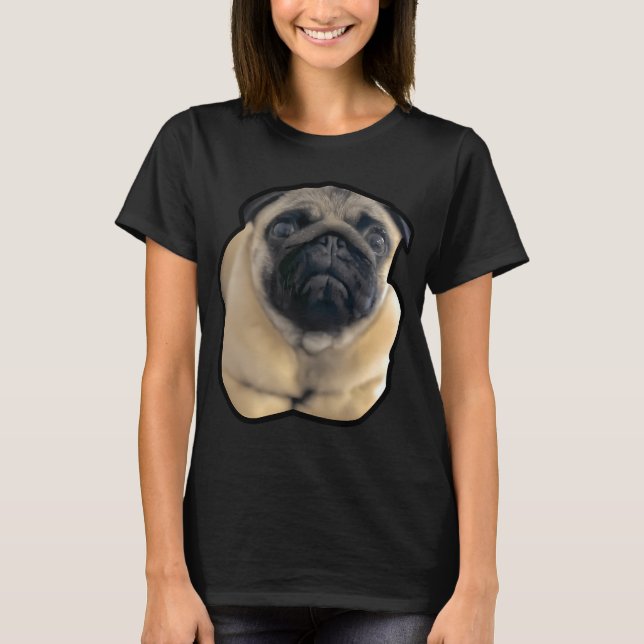 Mops-Laib T-Shirt (Vorderseite)