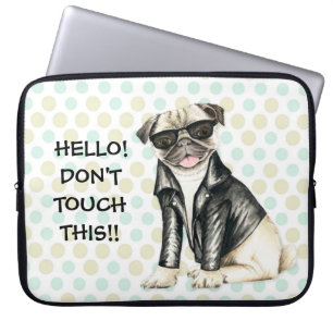 Mops Laptopschutzhülle