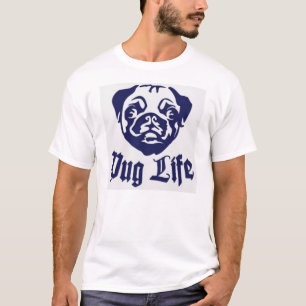 Mops-Leben-T - Shirt