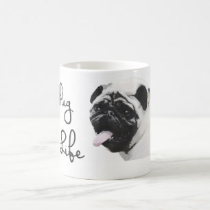 Mops-Leben Tasse