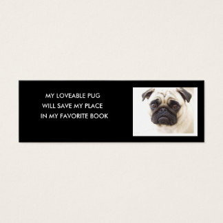 Mops Lesezeichen..