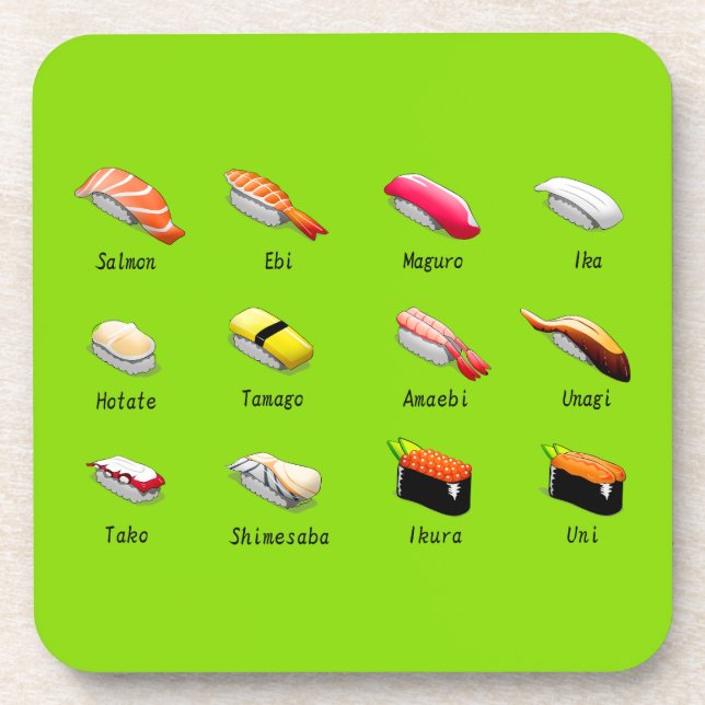 Mops-Liebe bezaubernd Mops Welpenhund Getränkeuntersetzer (Vorderseite)