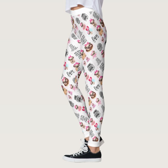 Mops Liebe Leggings (Links)