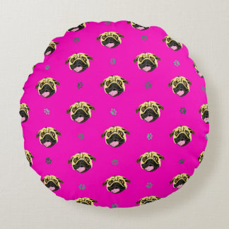 Mops Liebe Rosa Mops Kissen