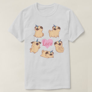 Mops Liebe T-Shirt