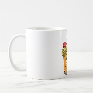 Mops Lieben Ramen Noodles Kaffeetasse