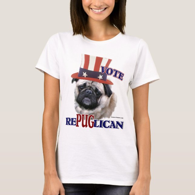 Mops Liebhaber Geschenke T-Shirt (Vorderseite)