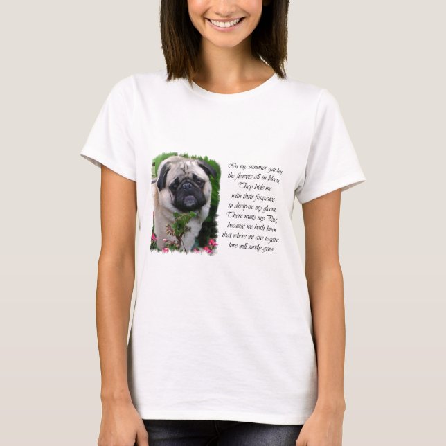 Mops Liebhaber Geschenke T-Shirt (Vorderseite)