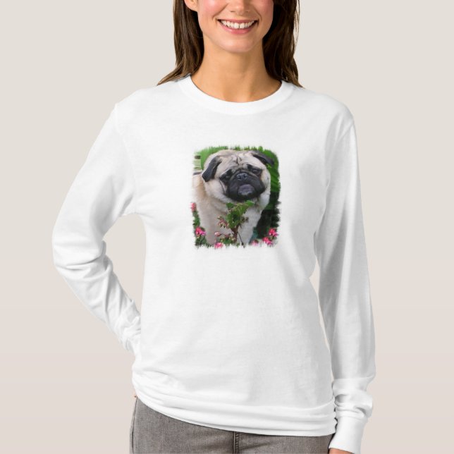 Mops Liebhaber Geschenke T-Shirt (Vorderseite)