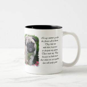 Mops Liebhaber Geschenke Zweifarbige Tasse