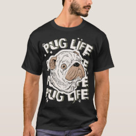 Mops Life Animal Dog T-Shirt