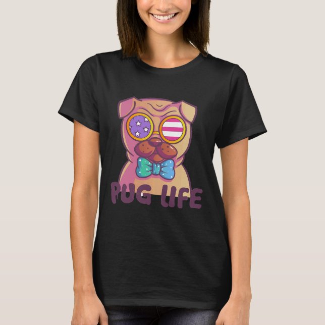 Mops Life Classic T - Shirt 119 (Vorderseite)