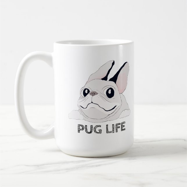 MOPS LIFE KAFFEETASSE (Links)