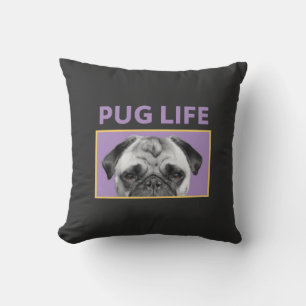 Mops Life Kissen