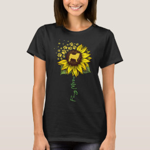 Mops Lover Dog Mama Sonnenblumen Mops Lover Dog Ma T-Shirt