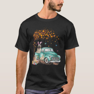 Mops Lover Hund Bunny Truck Hunt Eggs Tree Rabbit T-Shirt
