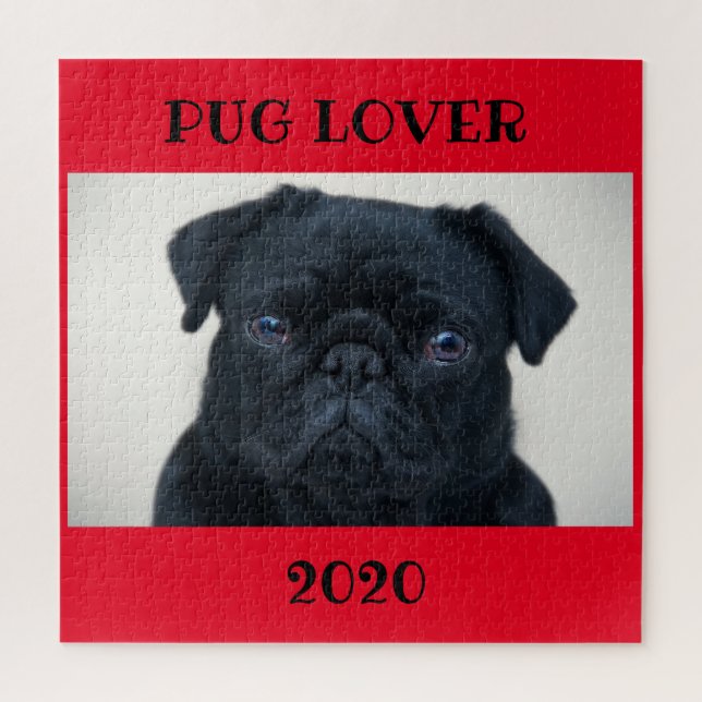 Mops Lover Puzzle 600 + (Vertikal)