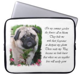 Mops Lovers Art Laptopschutzhülle