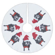 Mops Lovers Weihnachts-Weihnachtsbaum Röcke