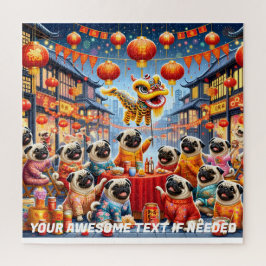 Mops Lunar New Year Party Puzzle