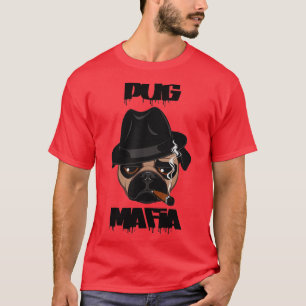 Mops Mafia Funny Gift Dog Lover Tier T-Shirt