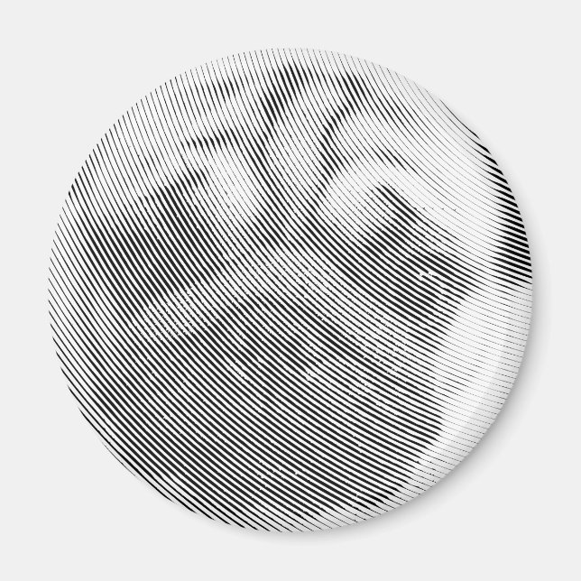 Mops Magnet (Vorne)