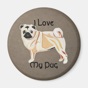 Mops Magnet