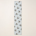 Mops Malerei Fawn Silver Niedlich Original Haustie Schal<br><div class="desc">Dieses bezaubernde Gemälde zeigt einen niedlichen Mops- oder Blautönhund vor blauem Hintergrund. Unsere Spezialität liegt in der Herstellung origineller Kunstwerke, die auf Natur und Tieren basieren. Ob für sich selbst oder als nachdenkliches Geschenk für Ihre Freunde, dieses Stück verspricht Freude zu bringen. Entfesseln Sie Ihre Kreativität, indem Sie auf CUSTOMIZE...</div>