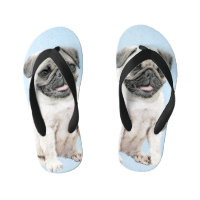 Mops Malerei - Niedliche Original Hunde Kunst