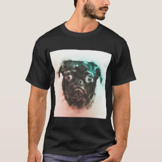Mops-Malerei T-Shirt