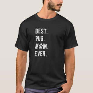 Mops-Mama Frauen Mops-Hund T-Shirt