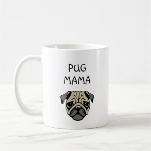 Mops Mama Kaffeetasse