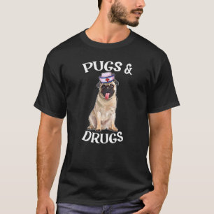 Mops-Mama Mops-Hund Mama Stolz Krankenpfleger Lebe T-Shirt