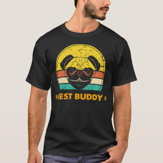 Mops Mama Mops Vater Bester Mops Dog Bester Buddy T-Shirt