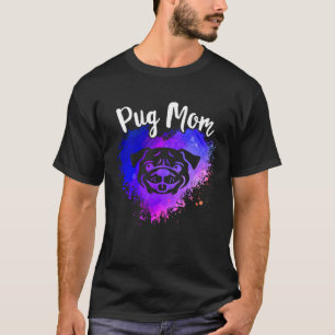 Mops-Mama Süße Hunde-Mama Möpse Mama Welpe Reizend T-Shirt