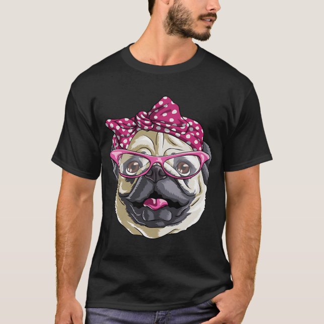 Mops-Mama T-Shirt (Vorderseite)