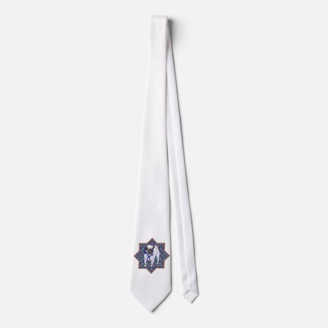 Mops-Matrose Krawatte (Vorderseite)