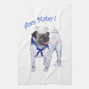Mops-Matrose Küchentuch