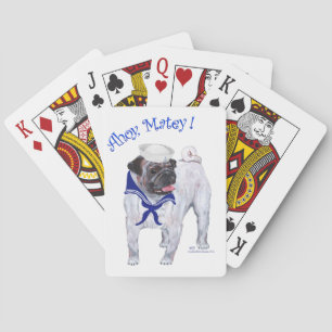 Mops-Matrose Spielkarten