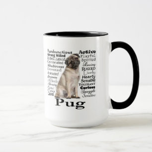 Mops-Merkmal-Tasse Tasse