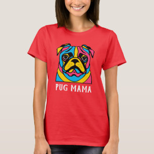 Mops mit 3 Tönen T-Shirt