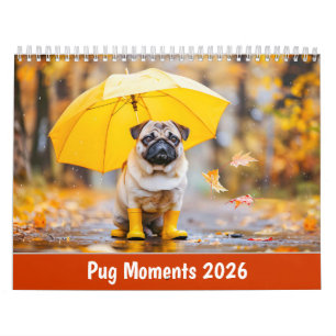 Mops-Momente 2026 – Ein Jahr voller Charme und Sch Kalender