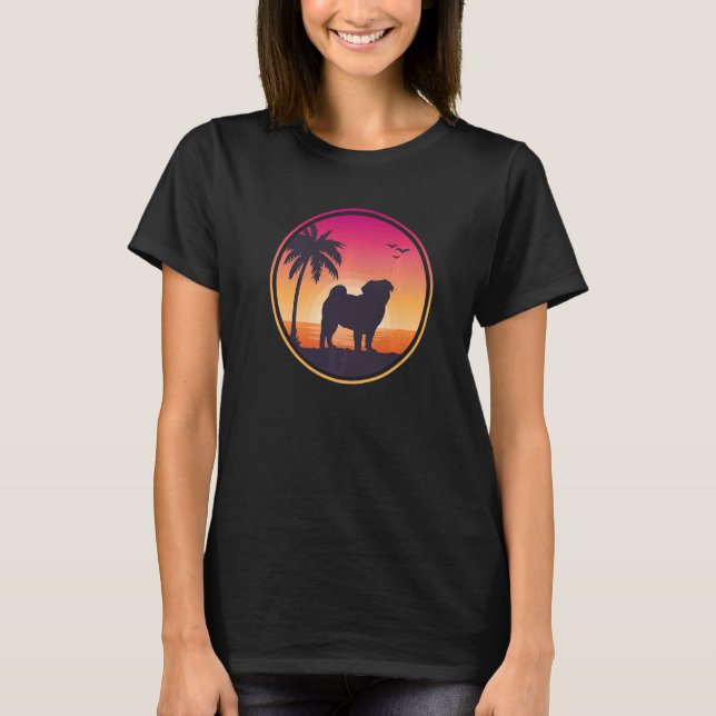 Mops Mops Carlin Dog Rasse 38 T-Shirt (Vorderseite)
