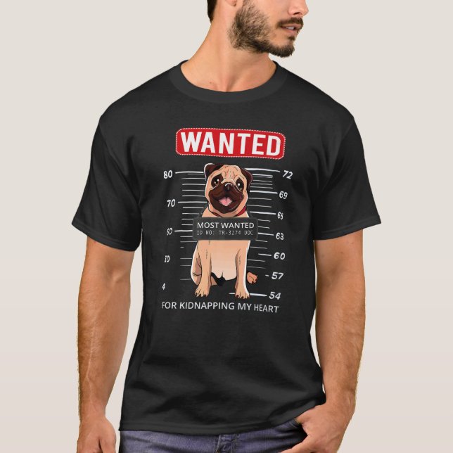 Mops Mops Carlin Dog Rasse 39 T-Shirt (Vorderseite)