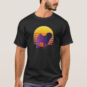 Mops Mops Carlin Dog Rasse 42 T-Shirt