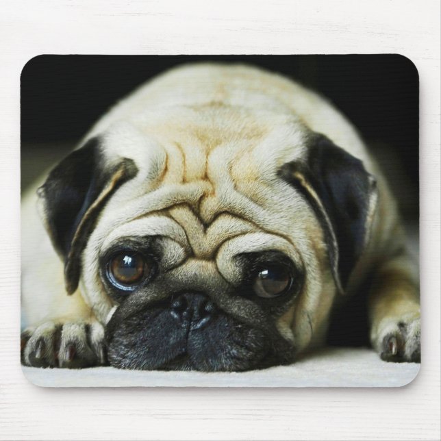 Mops Mousepad (Vorne)