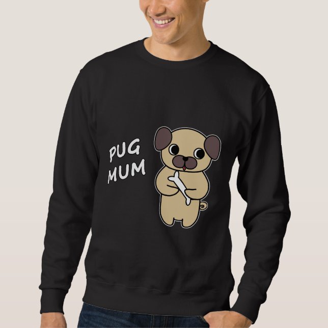 MOPS MUM 3 Klassischer T - Shirt 31 (Vorderseite)